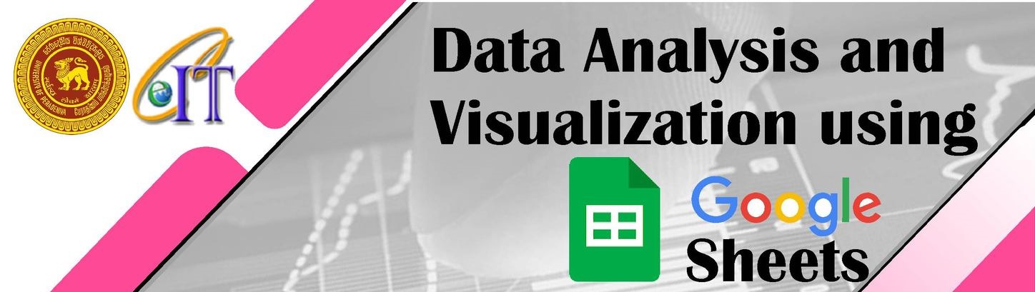 Data Analysis and Visualization using Google Sheets Batch I